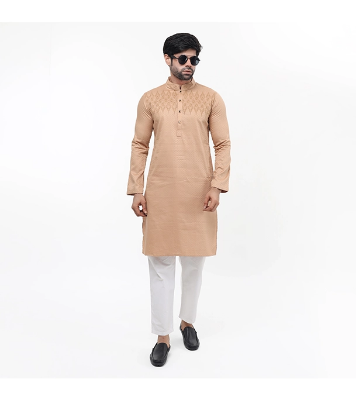 Picture of Fine Tex Clothing's Aristocratic Quality Embroidered Panjabi For Men
