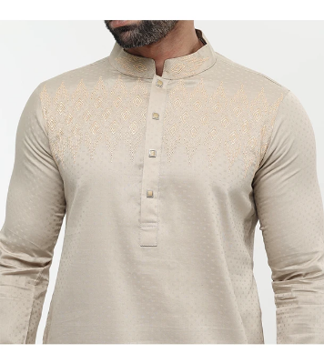 Picture of Fine Tex Clothing's Aristocratic Quality Embroidered Panjabi For Men