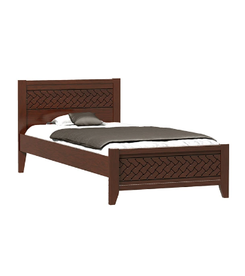 Buy Olivia Wooden Single Bed Online	
