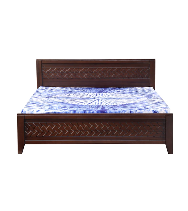 Buy Olivia Wooden King Bed Online	