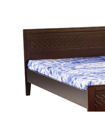 Buy Olivia Wooden King Bed Online	