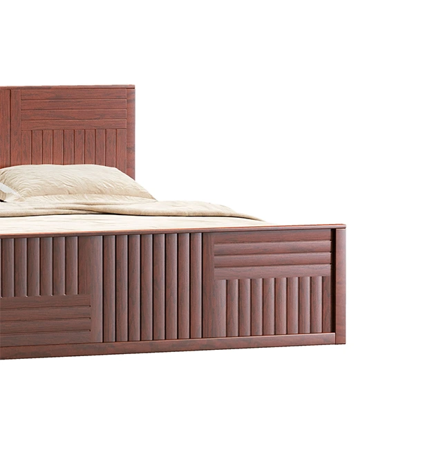 Buy Regal Wooden Double Bed Antique Online	