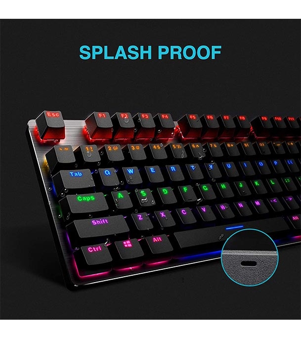 Buy Rapoo V500PRO Wired Mechanical Gaming Keyboard Blue Switches Online