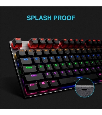 Buy Rapoo V500PRO Wired Mechanical Gaming Keyboard Blue Switches Online