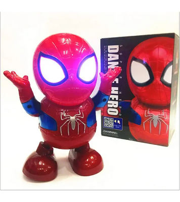 Buy Spider-Man Dance Super Hero Avengers Action Figure Robot Toy With Real Dance Move at Best Price in Bangladesh