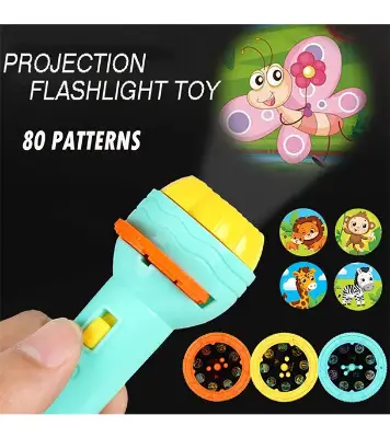 Buy Mini Projector Torch Kids Flashlight Story Book Educational Light- Up Toys at Best Price in Bangladesh