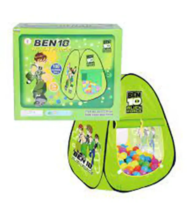 Buy Big BEN 10 Tent House 110*80*110- Green with 50 Balls at Best Price in Bangladesh