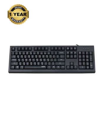 Buy Rapoo NK1800 USB Optical Keyboard with Bangla Black Online	