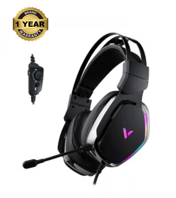 Buy Rapoo VH710 Wired Virtual 7.1 Channels Gaming Headphone Black Online	