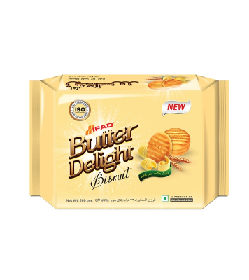 Buy Ifad Butter Delight Biscuit 220 gm 8 Pcs Combo Online