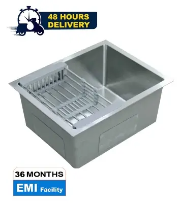Buy Rizco Scratch Free Stainless Steel Kitchen Sink Senorita 22 SS 22 Inch at Best Price In Bangladesh	