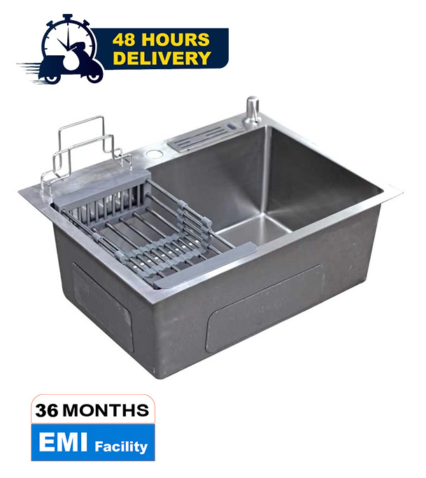 Buy Rizco Scratch Free Stainless Steel Kitchen Sink Senorita 24 SS 24 Inch at Best Price In Bangladesh	