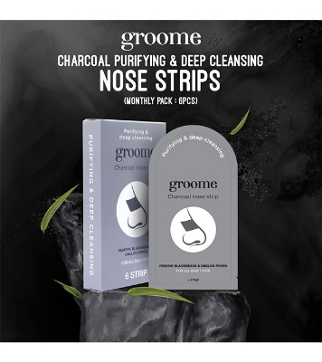 Buy Groome Tea Tree Purifying & Deep Cleansing Nose Strips (Monthly Pack) 6Pcs at Best Price in Bangladesh