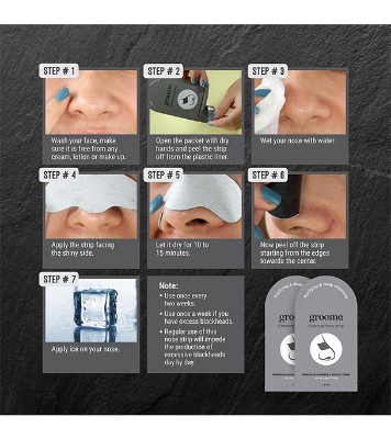 Buy Groome Tea Tree Purifying & Deep Cleansing Nose Strips (Monthly Pack) 6Pcs at Best Price in Bangladesh