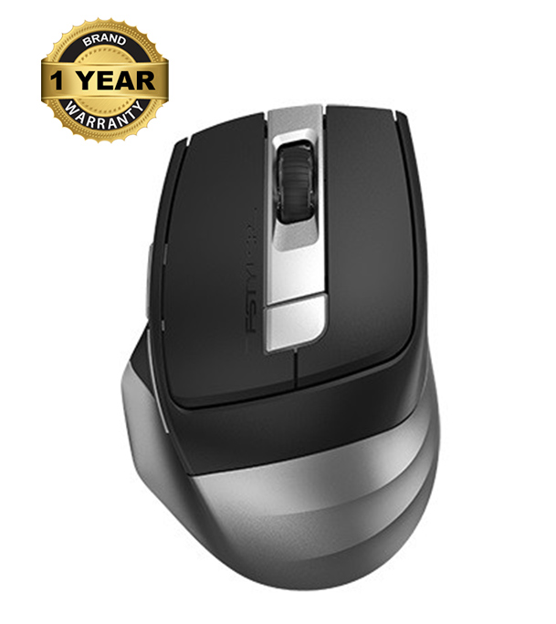 A4TECH FB35C FSTYLER Smokey Multimode Rechargeable Wireless Mouse Grey 