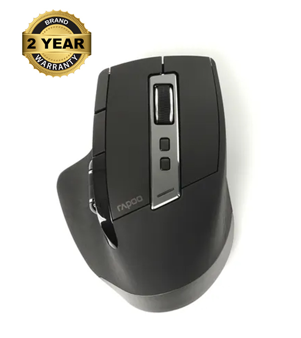 Rapoo MT750S Rechargeable Multi-Mode Wireless Mouse Black