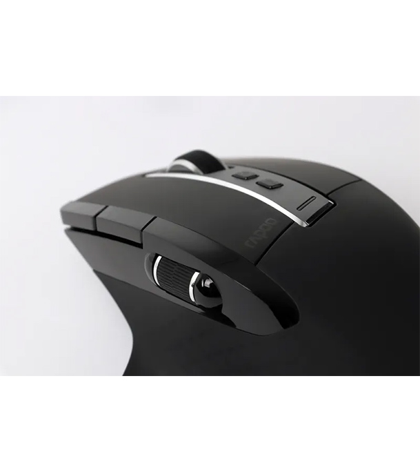 Rapoo MT750S Rechargeable Multi-Mode Wireless Mouse Black