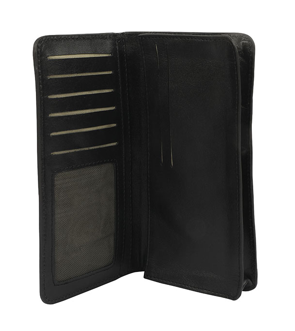 Premium Long Leather Wallet 