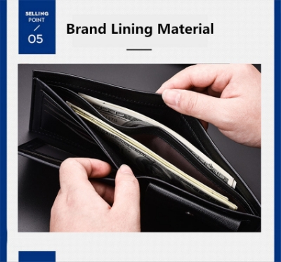 Premium Quality Wallet for Men - Black