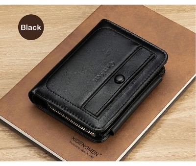  Premium Quality Wallet for Men - Black 