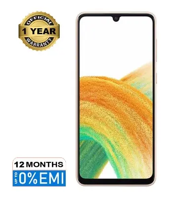 Buy Samsung Galaxy A33 with 8GB RAM and 128GB ROM Awesome Peach Online at Best Price	