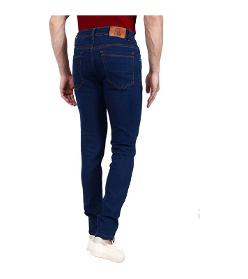 Picture of Men's Slim-Fit Stretchable Denim Jeans Pant  Deep Blue 