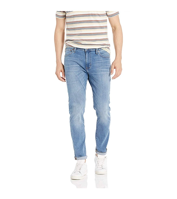 Buy Men's Slim-Fit Stretchable Denim Jeans Pant Light Blue Online at Best Price