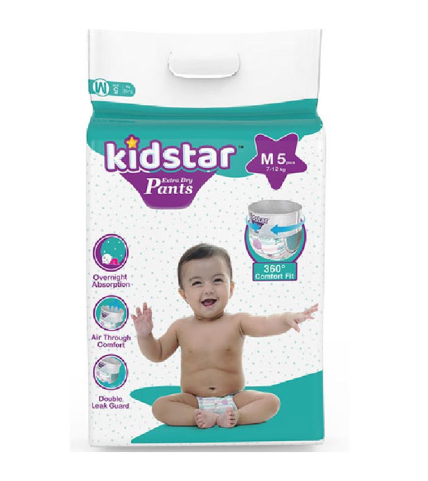 Buy KIDSTAR Pant Diaper_Large_5PcsX24 Online 