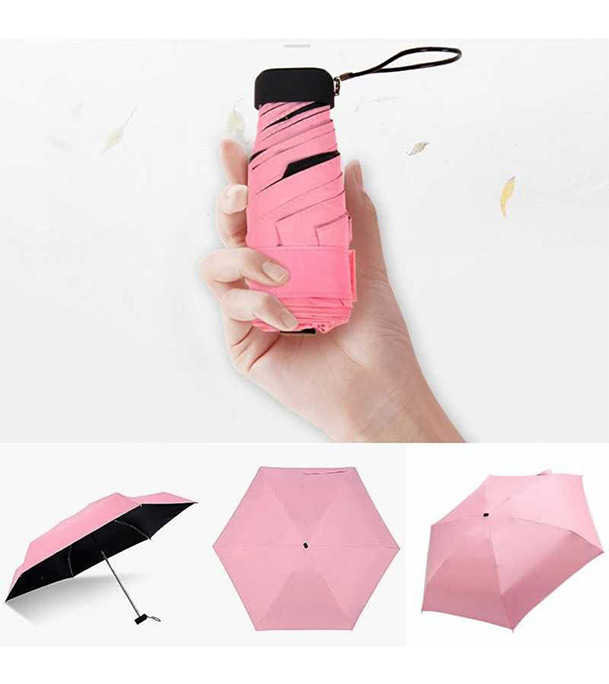 Buy Mobile Phone Size Mini Pocket Umbrella Portable Folding Online 