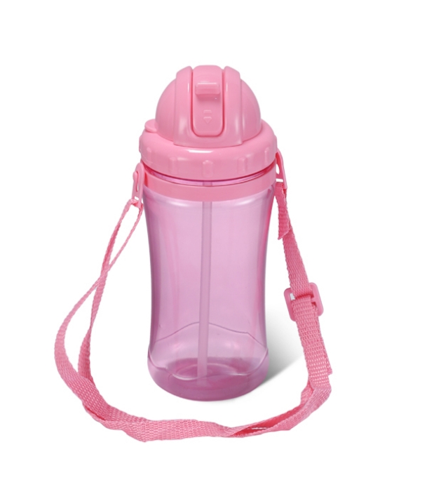 Buy Happy Kiddo Water Bottle 450 ML Tr Pink Online