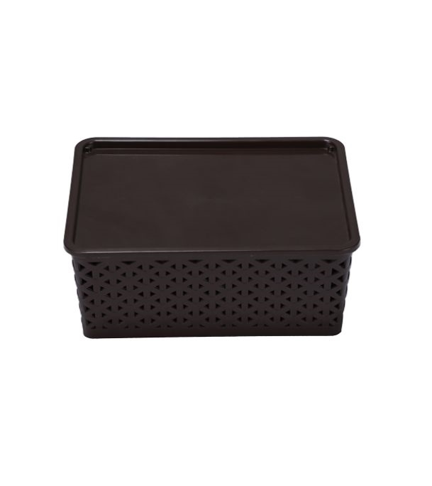 Buy Nancy Crop Basket Small Hobby Brown Online at Best Price