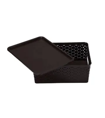 Buy Nancy Crop Basket Small Hobby Brown Online at Best Price