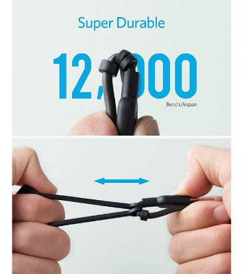 Buy Anker PowerLine II 3-in-1 Cable B2B Black at Best Price in Bangladesh
