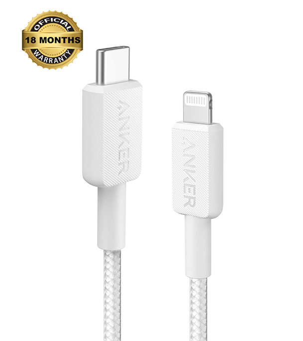 Buy Anker 322 USB-C to Lightning Cable 3FT White  at Best Price in Bangladesh