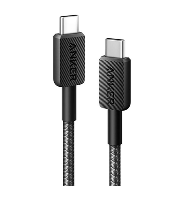 Buy Anker 322 Nylon Braided USB-C to USB-C Data Cable 3FT Black at Best Price in Bangladesh