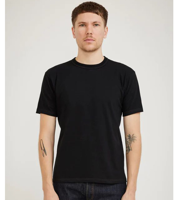 Men's 100% Export Quality Black Color Premium Short Sleeve T-Shirt at Best Price In Bangladesh