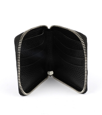 Buy Zipper Small Leather Wallet Online