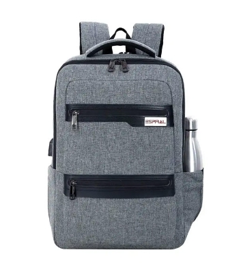 Buy Espiral Casual Bussines Bag, 15inc Laptop Travel Backpack with USB Charging Port Online 