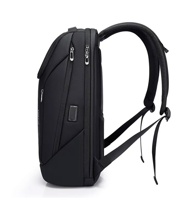 Buy BANGE BG 2517 Premium Backpack Anti Theft Water Repellent Fabric Laptop Bag With USB Charging Online