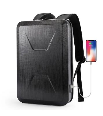 Buy BANGE BG-2839 -Premium Quality Anti-Theft Hard Shell TSA Lock Laptop Backpack Online