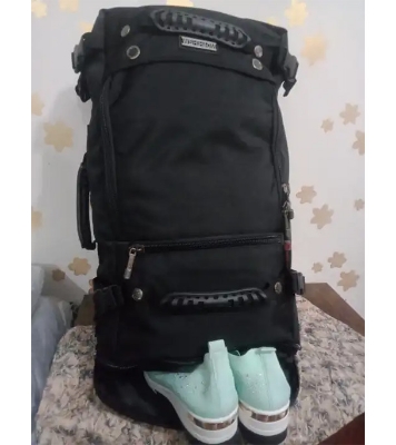 WSHIHAOM A2021-1 Nylon canvas Backpack Duffel Carry On Travel Backpacks for Men