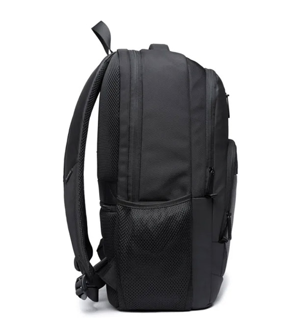 Buy Bange BG-1922 16 inch Men Oxford Fabric Waterproof Backpack with USB Port(Black)  Online