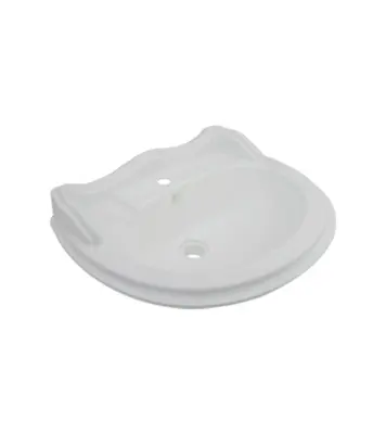 Deluxe Plastic Basin (White)
