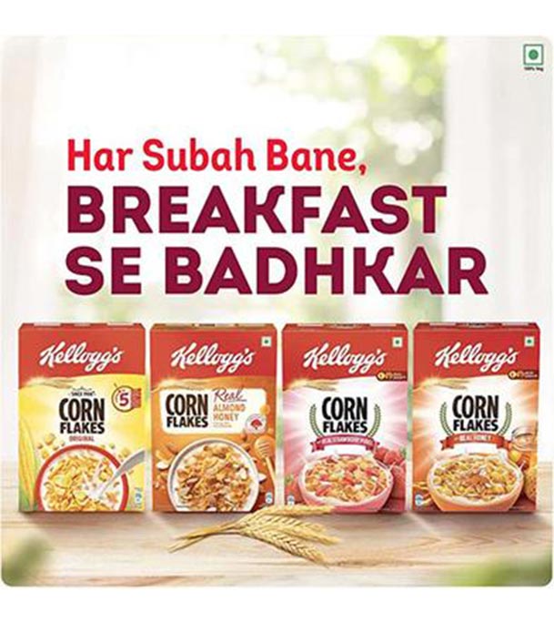 Buy Kelloggs Corn Flacks (Foil Pack) 250gm  Online