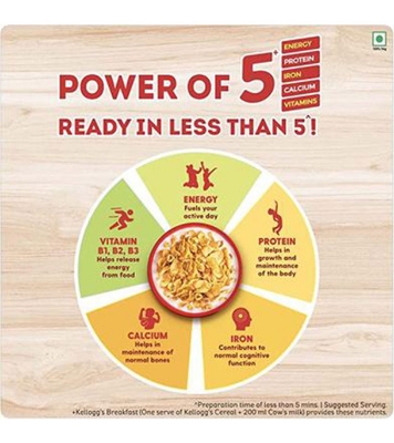 Buy Kelloggs Corn Flacks (Foil Pack) 250gm  Online