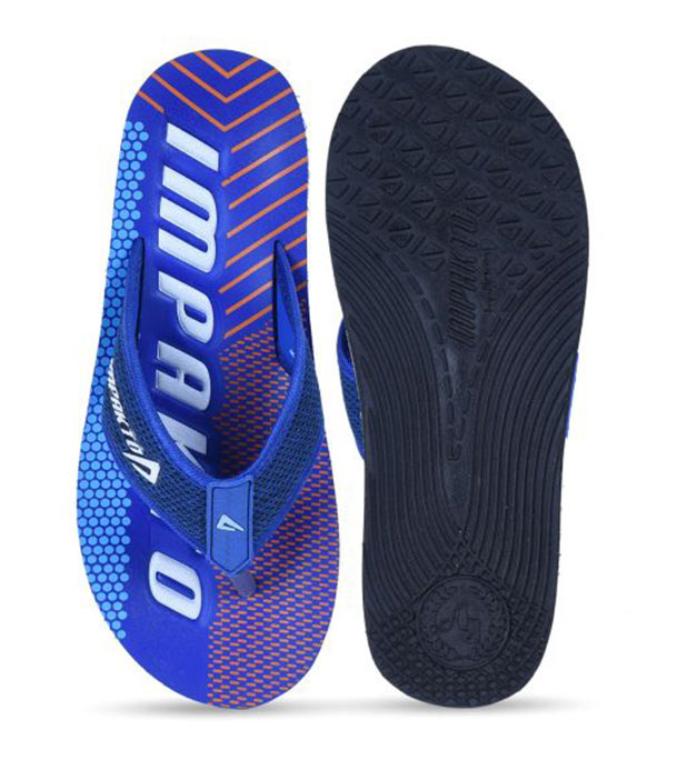 Picture of Ajanta Impakto Men's Flip Flops Blue