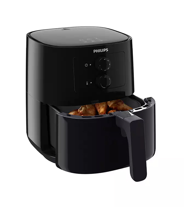Buy PHILIPS Air Fryer HD9200/90, uses up to 90% less fat, 1400W, 4.1 Liter, with Rapid Air Technology Black at Best Price in Bangladesh