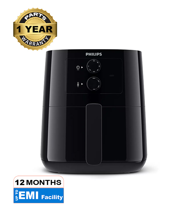 Buy PHILIPS Air Fryer HD9200/90, uses up to 90% less fat, 1400W, 4.1 Liter, with Rapid Air Technology Black at Best Price in Bangladesh	