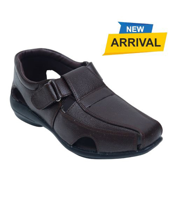 Picture of Ajanta Men's Office Sandals - Brown