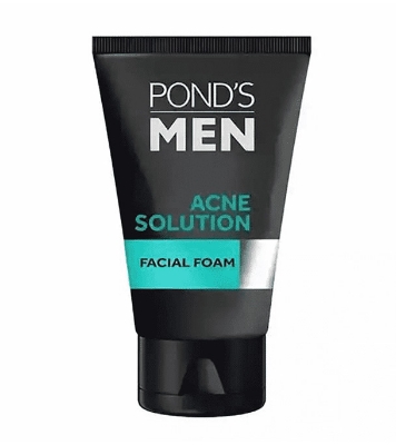 Buy Ponds Men Face Wash Acne Solution 100gm Online